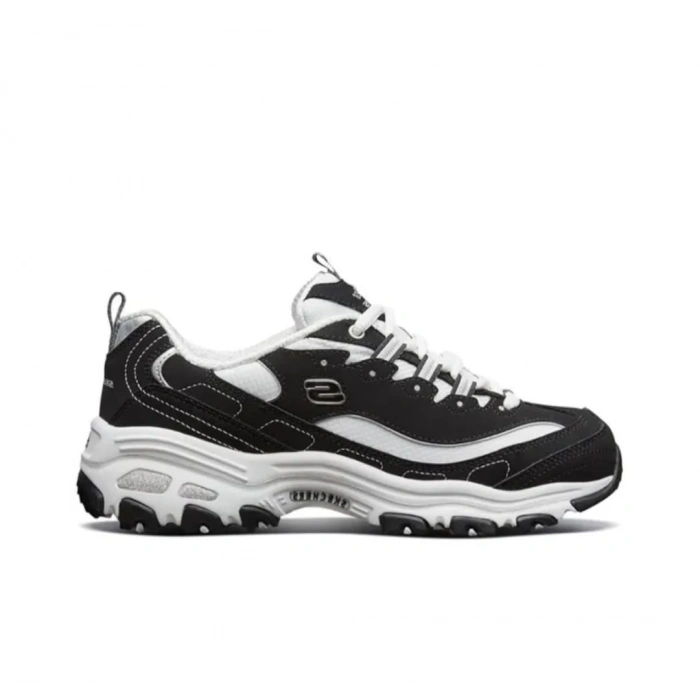Skechers Dlites Sports Shoes Gs BlackWhite Black White