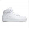 Nike Air Force 1 Mid 07 Leather Triple White