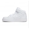 Nike Air Force 1 Mid 07 Leather Triple White