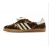 Adidas Wales Bonner x Samba Pony Leopard Dark Brown