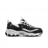 Skechers Dlites Sports Shoes Gs BlackWhite Black White
