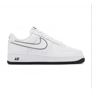 Nike Air Force 1 ’07 Low White Black Outline