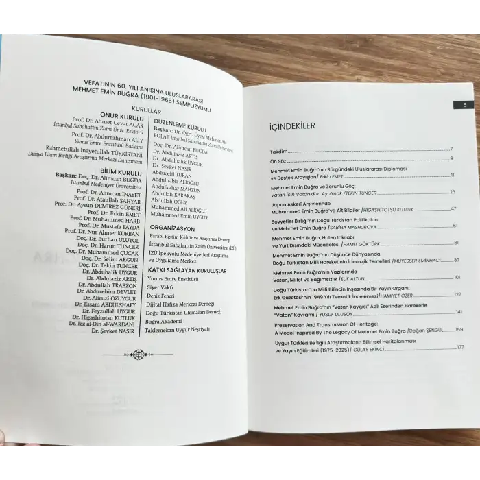 ۋاپاتىنىڭ 60-يىلى مۇناسىۋىتى بىلەن خەلقئارالىق مۇھەممەد ئەمىن بۇغرا ئىلمىي مۇھاكىمە يىغىنى_ماقالىلەر توپلىمى
