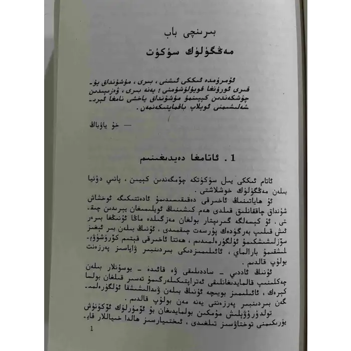 Babam Hu Yaobangı özlüyorum.