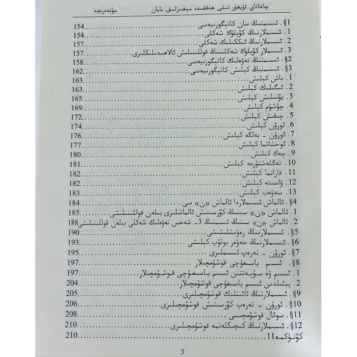 چاغاتاي ئۇيغۇر تىلى ھەققىدە مېغىزلىق بايان