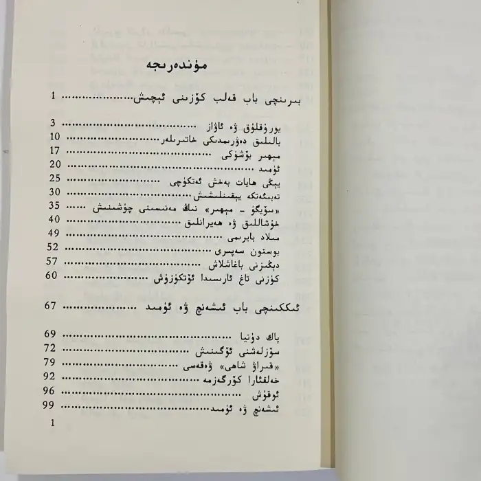 كۆزۈم ئۈچ كۈنلا ئېچىلسا ئىدى