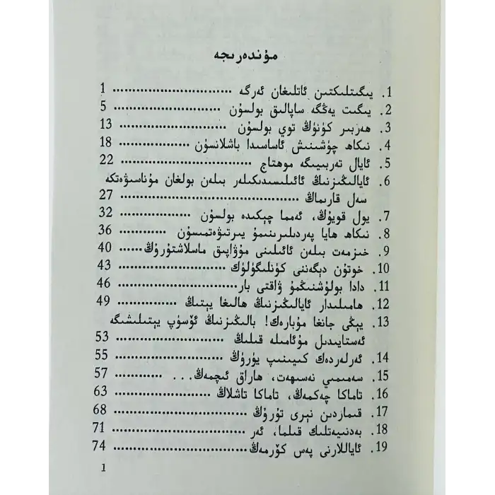 كۆزۈڭنى ئاچ ئۆزۈڭنى تاپ ئەركەكلەر