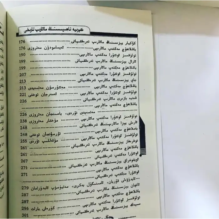 كېرىيە تارىخ ماتېرىياللىرى 3