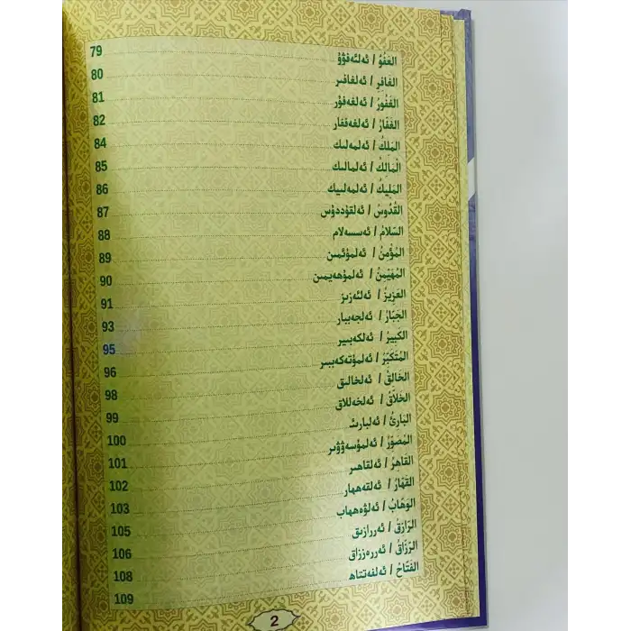 ئاللاھنىڭ گۈزەل ئىسىملىرى (يەتتىنچى ئاسمانغا سەپەر)