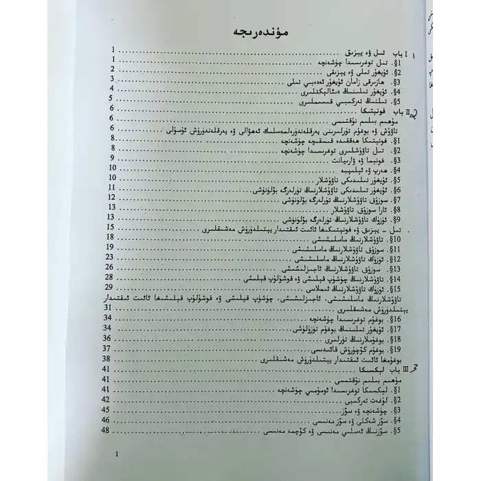 Uyghur language (for secondary schools)