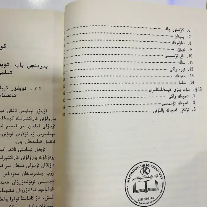 ئۇيغۇر تېبابىتى تاشقى كېسەللىكلەر ئىلمى