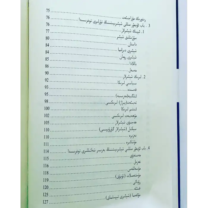 Uygur Edebiyatında Şiir Hakkında