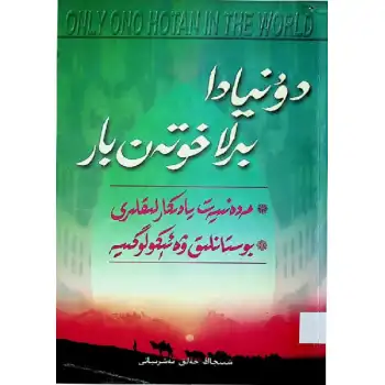 دۇنيادا بىرلا خوتەن بار 2 (مەدىنىيەت يادىكارلىقلىرى-وستانلىق ۋە ئېكولوگىيە)
