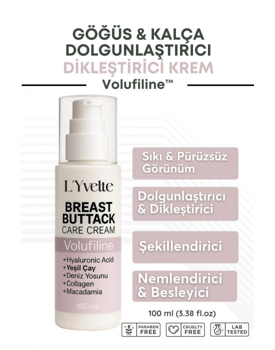 Volufiline Içeren Göğüs Ve Kalça Dolgunlaştırıcı & Dikleştirici Şekil Verici Krem
