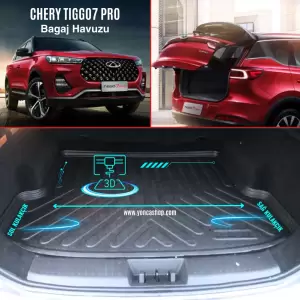 Chery Tiggo Pro 7 Bagaj Havuzu - 2020den - 2024 + Modellere Uyumludur