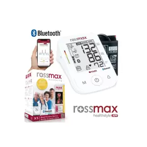 Rossmax X5 BT - Bluetooth Tam Otomatik Dijital Koldan Ölçüm Tansiyon Aleti - PARR Teknolojisi