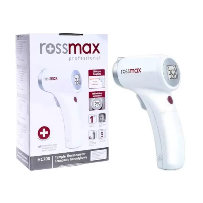 Rossmax Temassız Termometre HC700 - 3 Yıl Garanti - İsviçre Design