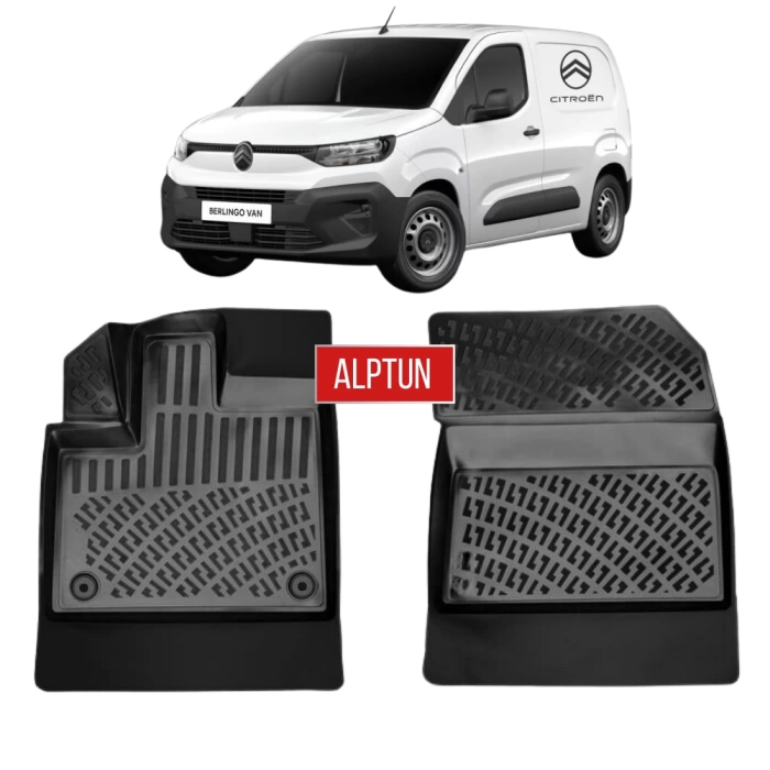 Citroen Berlingo Panelvan 2019 Sonrası 3D Havuzlu Paspas