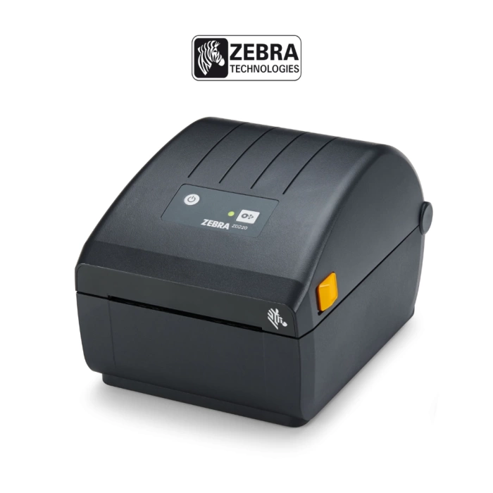 ZEBRA ZD220T BARKOD YAZICI 203DPI DİREKT TERMAL TRANSFER USB BARKOD YAZICI -RİBONLU KULLANIM