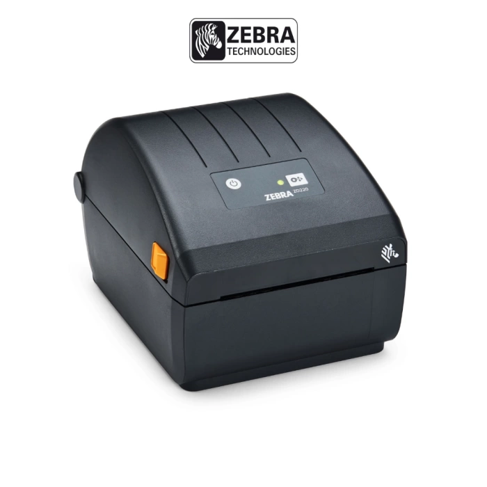 ZEBRA ZD220T BARKOD YAZICI 203DPI DİREKT TERMAL TRANSFER USB BARKOD YAZICI -RİBONLU KULLANIM