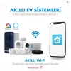 AlpSmart Akıllı Wi-Fi IP Kamera / 360º Panoromik
