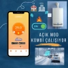 Akıllı Wİ-Fİ Kombi Termostatı - Kablolu - Dijital