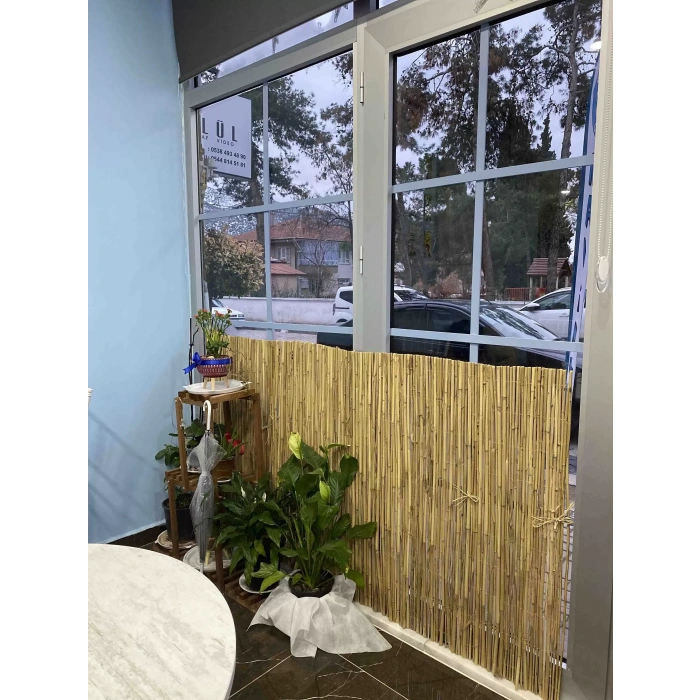 1 Metre X 4,50 Metre Hasır Bahçe Çiti Gölgelik