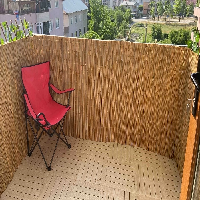 1 Metre X 3 Metre Hasır Bahçe Çiti Gölgelik