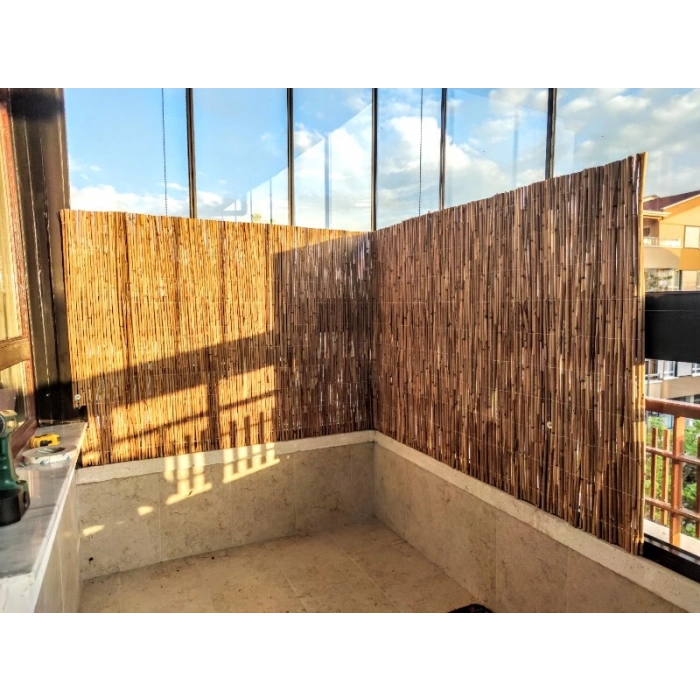 1 Metre X 3 Metre Hasır Bahçe Çiti Gölgelik