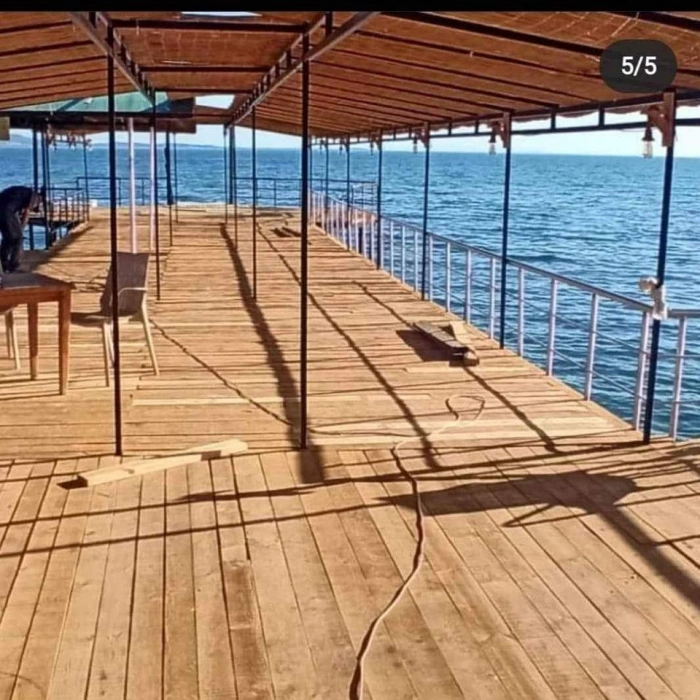 2,50 Metre X 6 Metre Hasır Bahçe Çiti Gölgelik