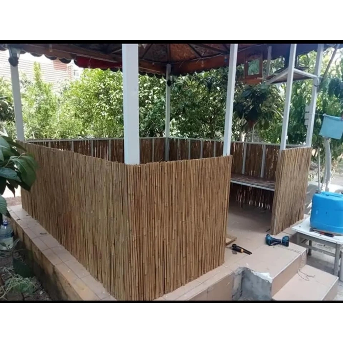 2,50 Metre X 6 Metre Hasır Bahçe Çiti Gölgelik