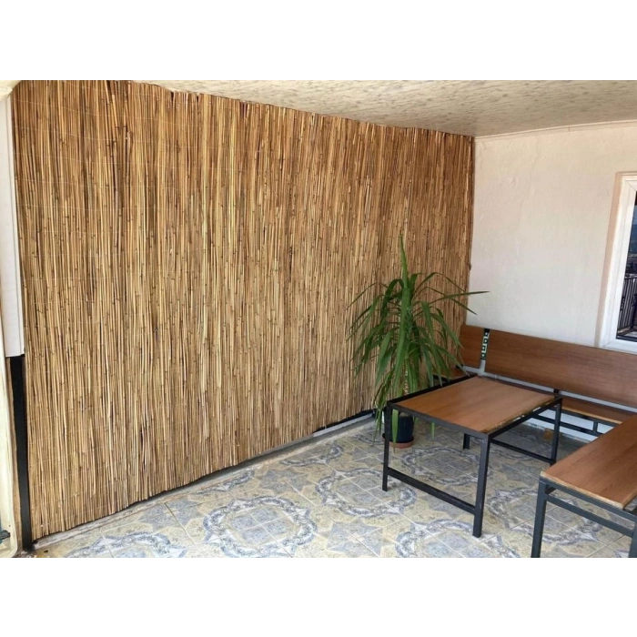 2,50 Metre X 6 Metre Hasır Bahçe Çiti Gölgelik