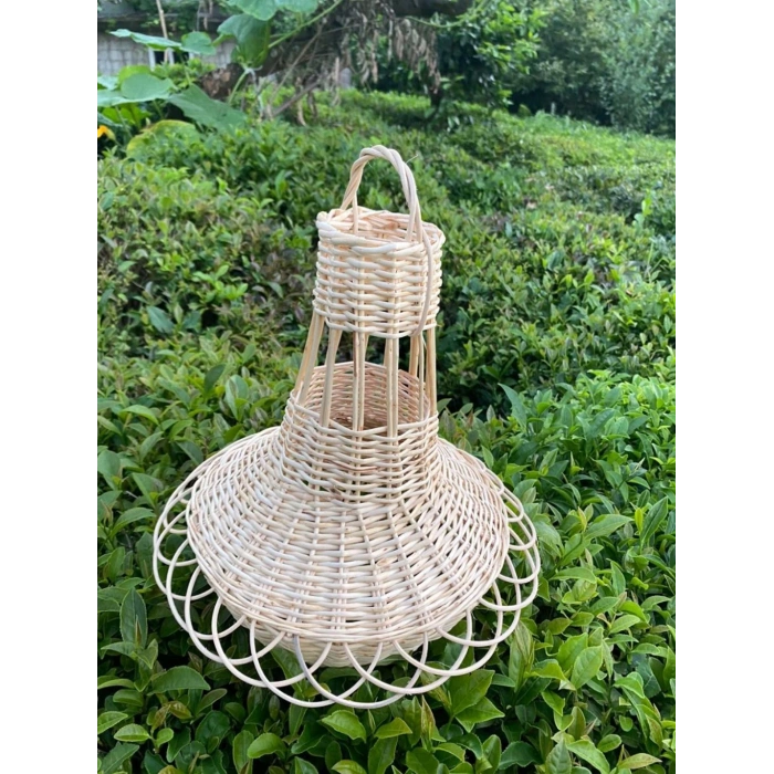 Hasır Sarkıt Avize Dantelli 35 cm