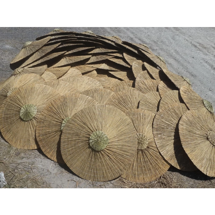 Kamış Hasır Şemsiye Çap 2 Metre