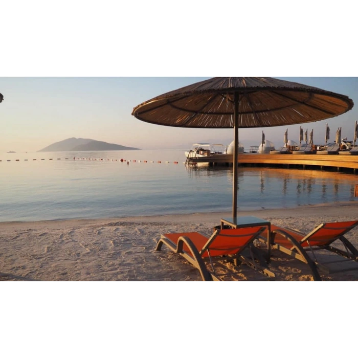 Kamış Hasır Şemsiye Çap 2 Metre