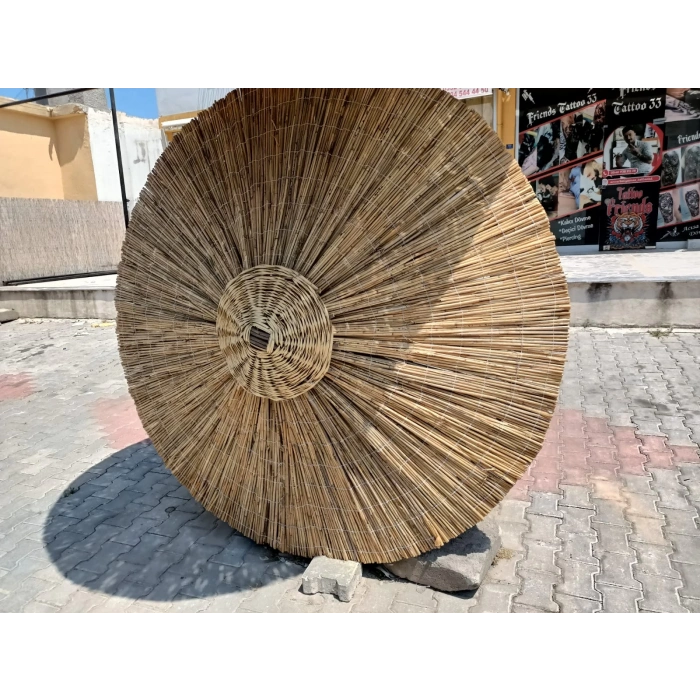 Kamış Hasır Şemsiye Çap 2 Metre