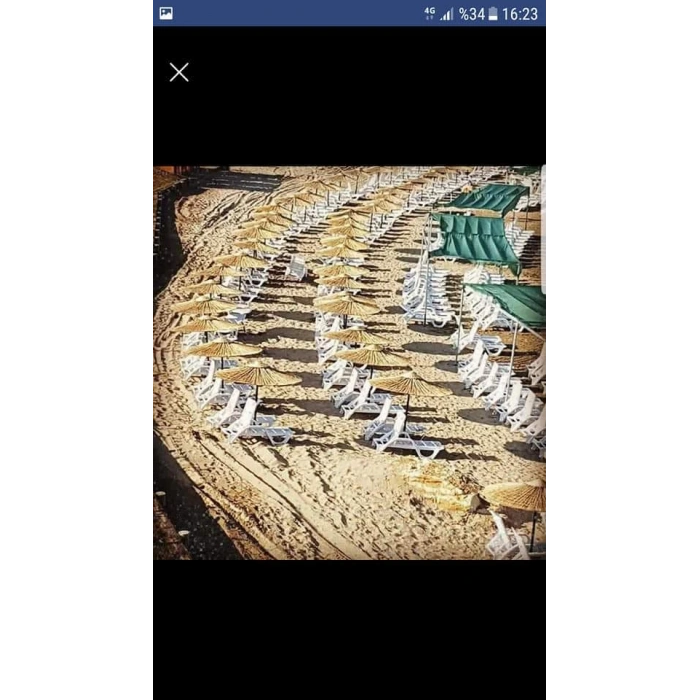 Kamış Hasır Şemsiye Çap 2 Metre