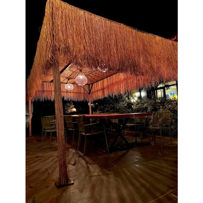 rafya puskul otu 45 cm sacak uzulugu 2 metre acılır uzunluktur