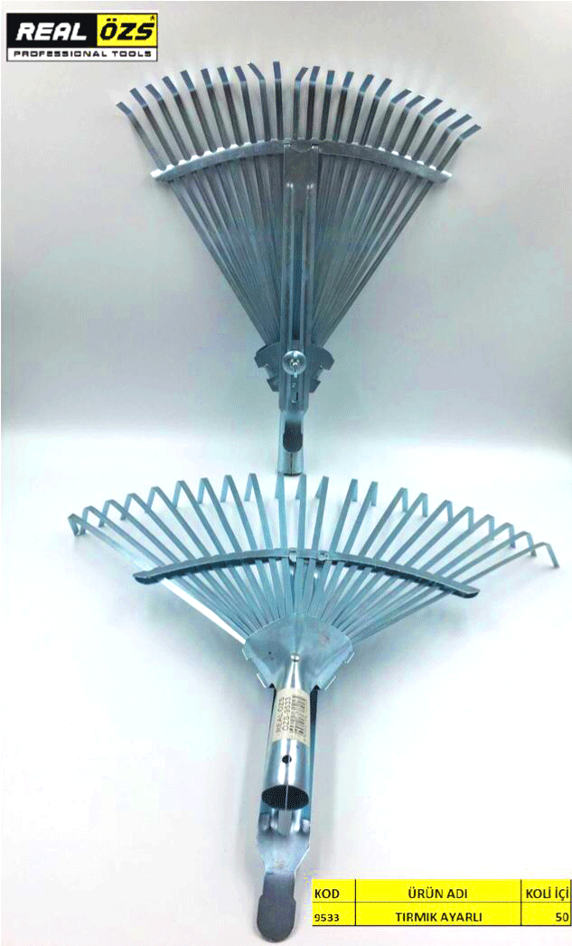AYARLI 22 DİŞLİ METAL TIRMIK (5263)