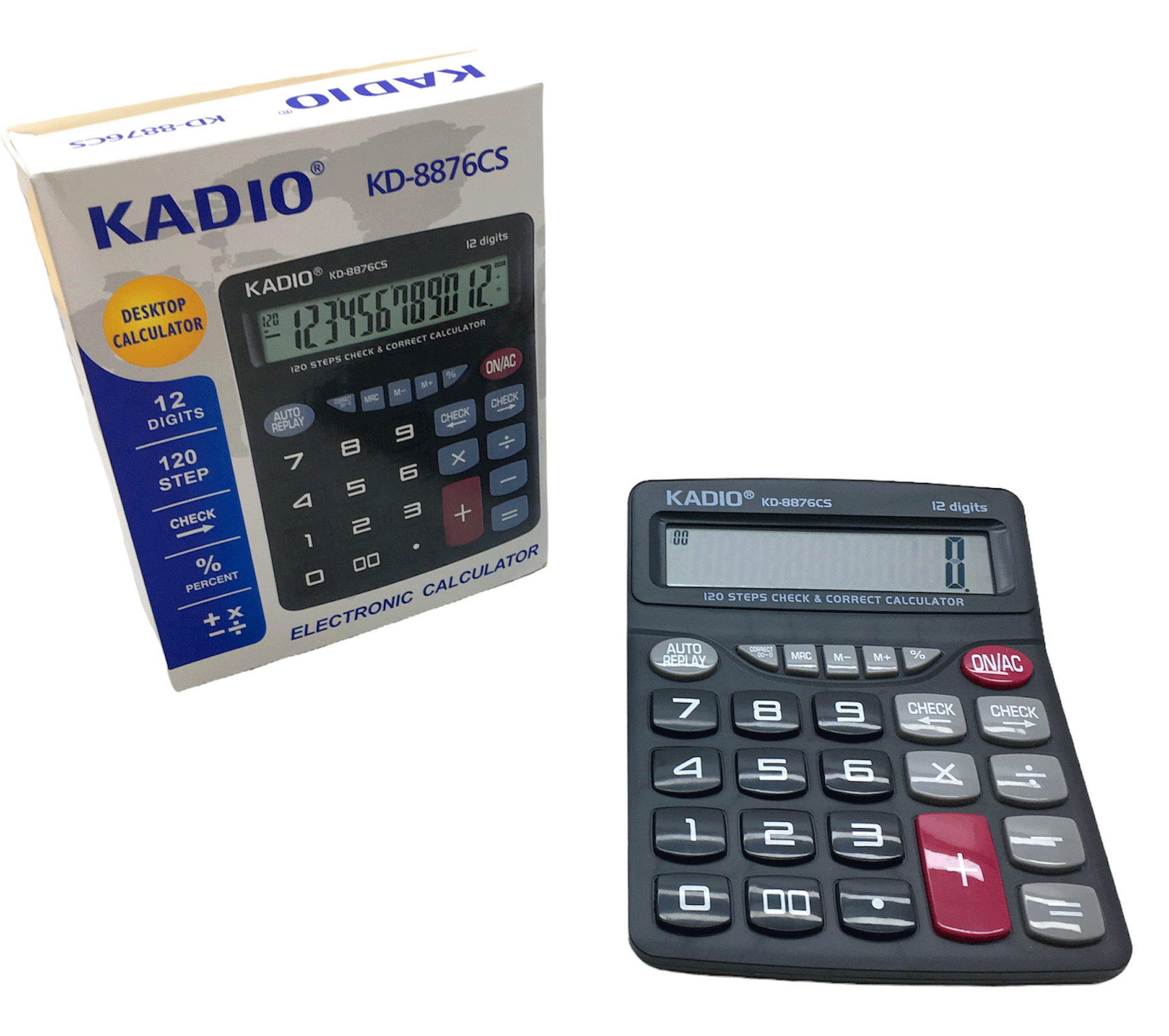12 HANELİ HESAP MAKİNESİ KD-8876CS (5263)
