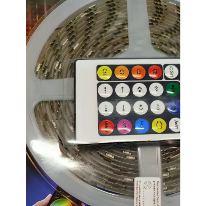 10 Metre, Led Şerit, Usb Bağlantılı, Kumandalı, Ambiyans Işığı SDR-LED-109 (5263)