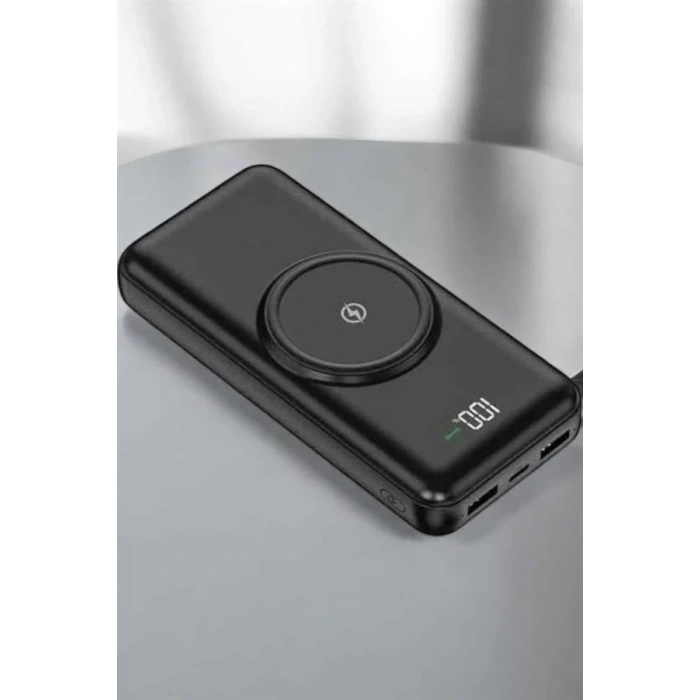 10.000 Mah Powerbank 4 Portlu Hızlı Şarj Dijital Göstergeli