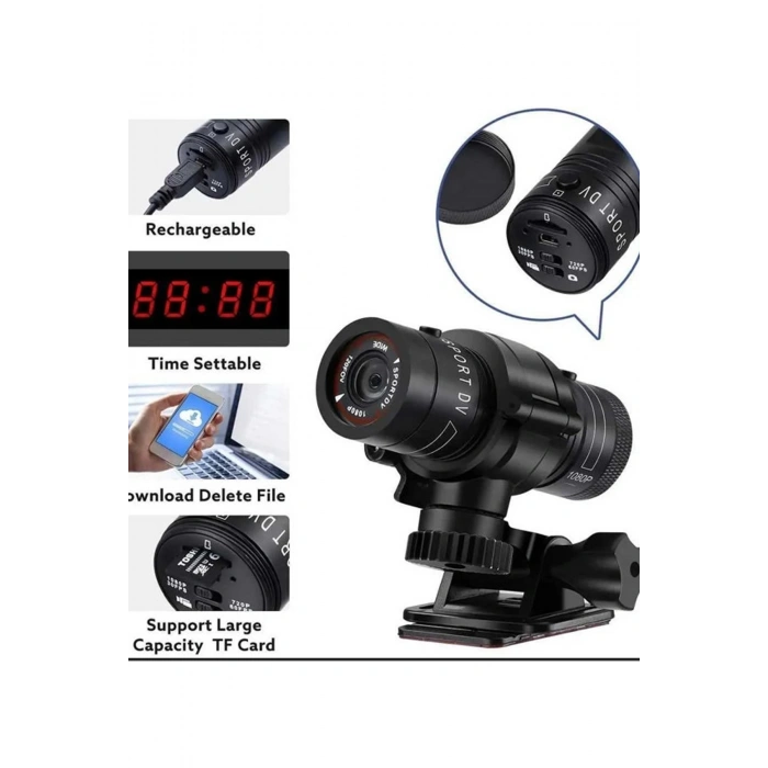 1080p Full Hd Spor Aksiyon Video Dürbün Kamera  Doğa Gözlem Kamerası