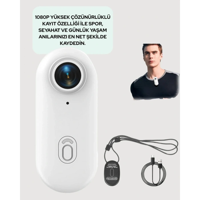 1080p Wifi Spor Kamerası Su Geçirmez Mini Aksiyon Kamera