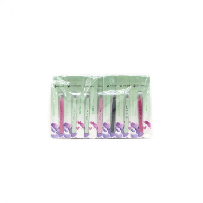 12 ADET LOVE CIMBIZ RENKLİ (5263)