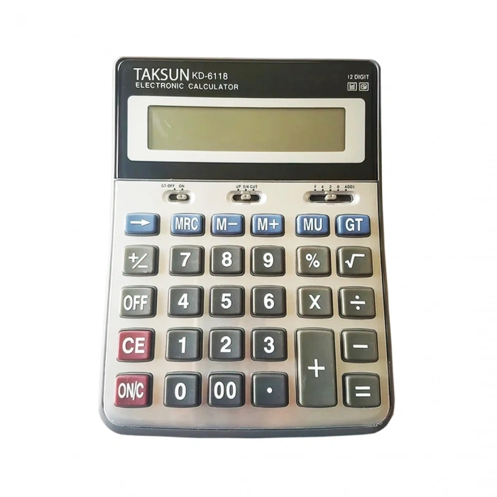 12 HANELİ HESAP MAKİNESİ TS-6118 (5263)