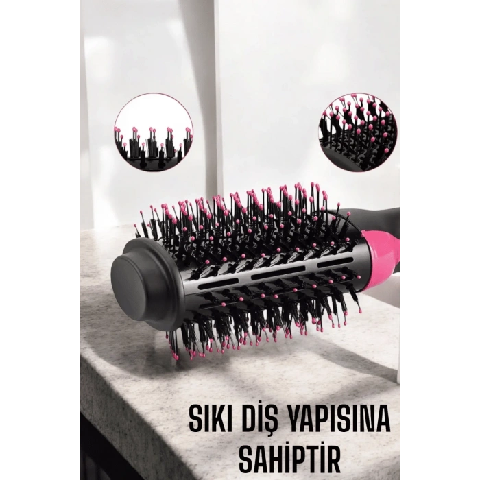 1200 Watt Gücünde, Negatif İyon Teknolojili, 3 Isı Kademeli Fön Tarağı