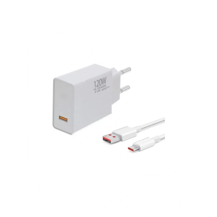 120W Süper Hızlı Şarj Cihazı - USB Type-C (5263)