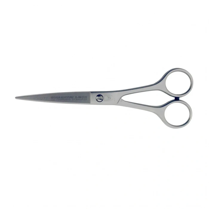 1278 M-539 Metal Saplı Düz Saç Makası No: 6,5 İnç / 16,51 Cm - Paslanmaz Çelik
