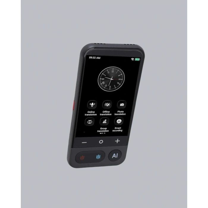 139 Dil Destekli Taşınabilir Sesli Çevirmen Cihazı